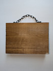 Heidelberg Germany Castle Wooden Key Holder Wall Mount  Vintage Tourist Souvenir