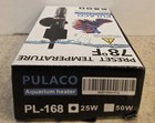 Pulaco Aquarium Heater 25w 78     1 - 6 Gal Betta Fish Turtles Tank Pl-168 New