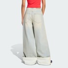 Adidas Women Vintage Wide Leg Jeans