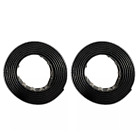  4 Pack  3m Tb3550 Dual Lock Reclosable Fasteners Industrial Use Black 1  X 10