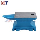Blacksmith Anvil Single Round Horn 44lbs Forging Tool Hard Hole Cast Iron Anvil