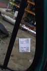 08-2017 Freightliner Cascadia 125 Left Driver Side Door Vent Glass Window Oem