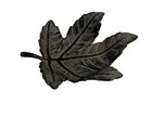 Vintage Mid-century Art Deco Fall Decor Trinket Metal Heavy