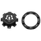 Cap-544bm-6-tis   Tis Gloss Black Bolt-on Center Cap
