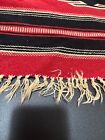 Vintage Ortegas Chimayo New Mexico 100  Wool Native American Hand Woven Mat