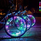 2x Led Bicycle Bike Cycling Rim Lights Wheel Spoke Light String Wheel Lamp Singe