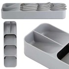 Drawer Cutlery Organizer Tray Kitchen Storage Holder Rack For Cutlery Silverware