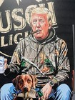 Busch Light Beer Donald Trump Metal Sign - Hunters - Hunting Fishing - President