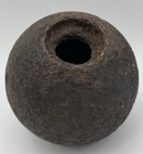 5 Lb Cast Iron Fused Cannon Ball  defused  14    Circumference
