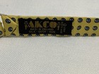 Akco M in england Yellow 100  Silk Balloons Printed Men   s Self Bow Tie E c
