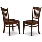 Mahogany 5 Pc Dining Room Set Diningroom Table 6 Slat Back Chairs Kitchen New