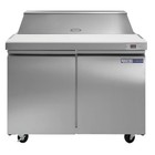 Kratos Commercial Refrigerator  48 w Sandwich And Salad Prep Table With 2 Doors 