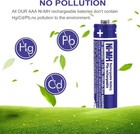 4 6 Bk-30aaabu Ni-mh Aaa Rechargeable Battery 1 2v For Panasonic Cordless Phones