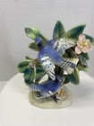 Lipper   Mann  Ceramic Blue Jay Bird Family Figurine Japan Vtg 33 Of 59 Read