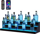 Led Lighted Liquor Bottle Display  3 Tiers 40 Inches  Supports Usb  Illuminat   