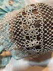 Vintage  Baby Doll Fine Lace Hat Cap Bonnet Tatted