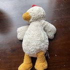 Jellycat Medium 12  Bashful Chicken White Plush Stuffed Animal Retired