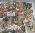 3 Vintage Current Dollhouse Dolls Gift Wrap Wrapping Paper Cards New Sealed