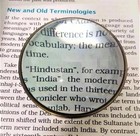 3   Antique Brass Magnifying Glass Vintage Desk Magnifier Glass Paperweight