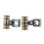 Pack Of 2 Brass Roller String Retainer For Electric Guitar String Tree String   