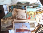 Huge Antique   Vintage Postcard Lot 250  Travel Scenic Holiday Photo Birthday  