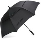 Large Windproof Golf Umbrella 47-72 Inch  Auto Open  Vented Canopy  Waterproof