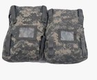 Lot Of 2 Usgi Molle Ii Sustainment Pouches - Acu Camo - Good Condition