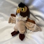 Disney World Winnie The Pooh Owl Plush Stuffed Animal Brown Bird Toy Vintage