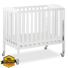 Dream On Me 3-in-1 Portable Mini Crib White  Mattress  Playpen  Changer