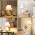 Small Lamp Shade White Lamp Shade - Table Lamp 5 5  Top X 10  Bottom 6 6  H  New