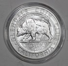 2016 Glendale Coin Club  999 Silver Medal By Daniel Carr Hk-245