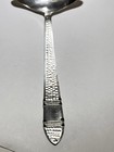 Vintage Antique  925 Sterling Silver Serving Ladle Spoon Pebbled Design 39 Grams