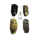 Brass Lockable Box Latch Small Trunk Drawbolt - Chest  Vintage Style