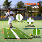 10 x3  Softball Pitching Rubber Mat Indoor Outdoor Mound Training Aid