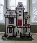 Vintage Beacon Hill Victorian Artisan Built Wood Dollhouse 1 2 Scale Must S     