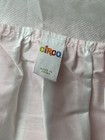 Circo Cotton Ruffled Crib Dust Skirt 28x52 Pink White Striped
