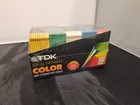 Tdk 50 Pack Color High Density 3 5  Hd 1 44mb Floppy Disks Formatted New Sealed