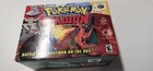 Pokemon Stadium N64 Cib Very Nice Box  Transfer Pak  Manual  Perfect Inserts