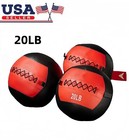 20lb Soft Shell Medicine Ball Non Bouncing Wall Balls For Home Gym Fitness - 13 