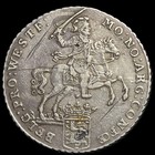 Netherlands West Friesland Ducaton Silver Horse Rider 1792 Xf Sharp Detail