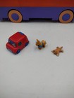 Vintage Pound Puppies Play Set Fold Up Van   1 Kitty  Van And Horse