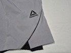 Reebok Men s 2-in-1 Woven Sports Training Short   Reflective Rbk Dry Pockets