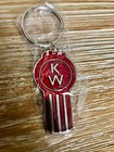 Kenworth Keychain - Authentic Red Bug Pewter Epoxy Key Chain Tag