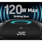 Jvc Illuminated Portable Boom Box With 120w Power - Sppa15bt