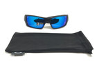 Oakley Sunglasses Gascan Oo9014-5060 Matte Black Frames Prizm Sapphire Polarized