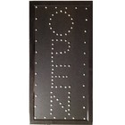 Animated Motion Led Business Vertical Open Sign  on off Switch Bright Light Neon