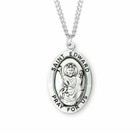 St  Edward Sterling Silver 24 Inch Necklace