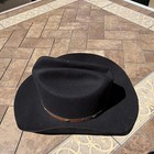 Eddy Bros Dillon Black Felt Western Cowboy Hat  great For Line Dancing 