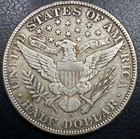 1912 D Barber Silver Half Dollar 50c Original Vf  Full Liberty Rare Us Type Coin