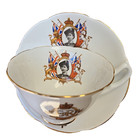 Queen Elizabeth Ll Vintage 1953 Coronation Tea Cup   Saucer Este England China